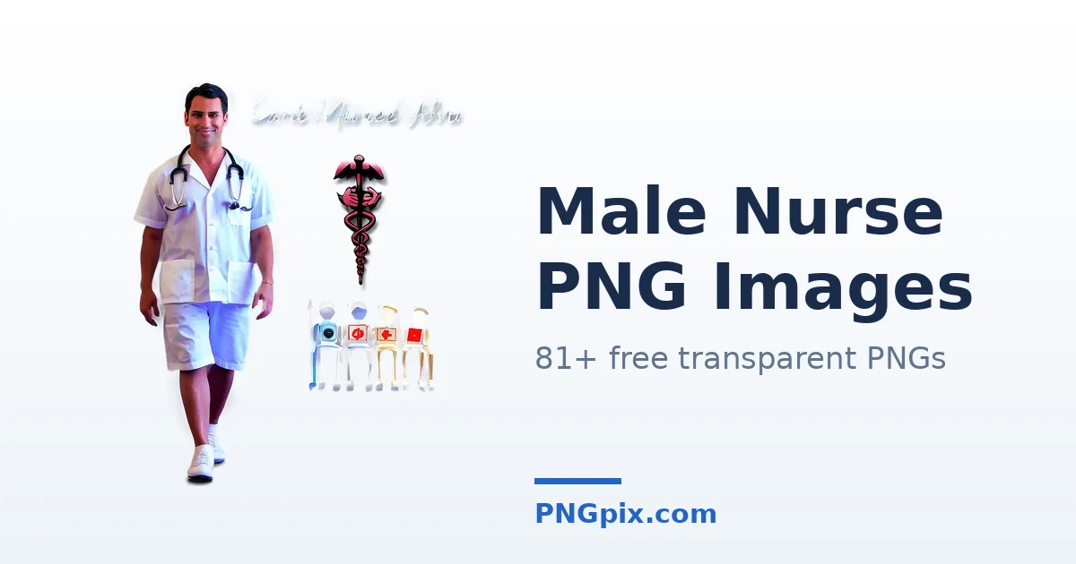 Male Nurse PNG images