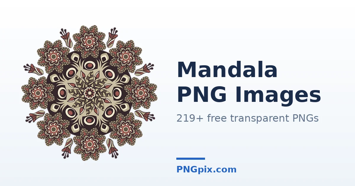 Mandala PNG images