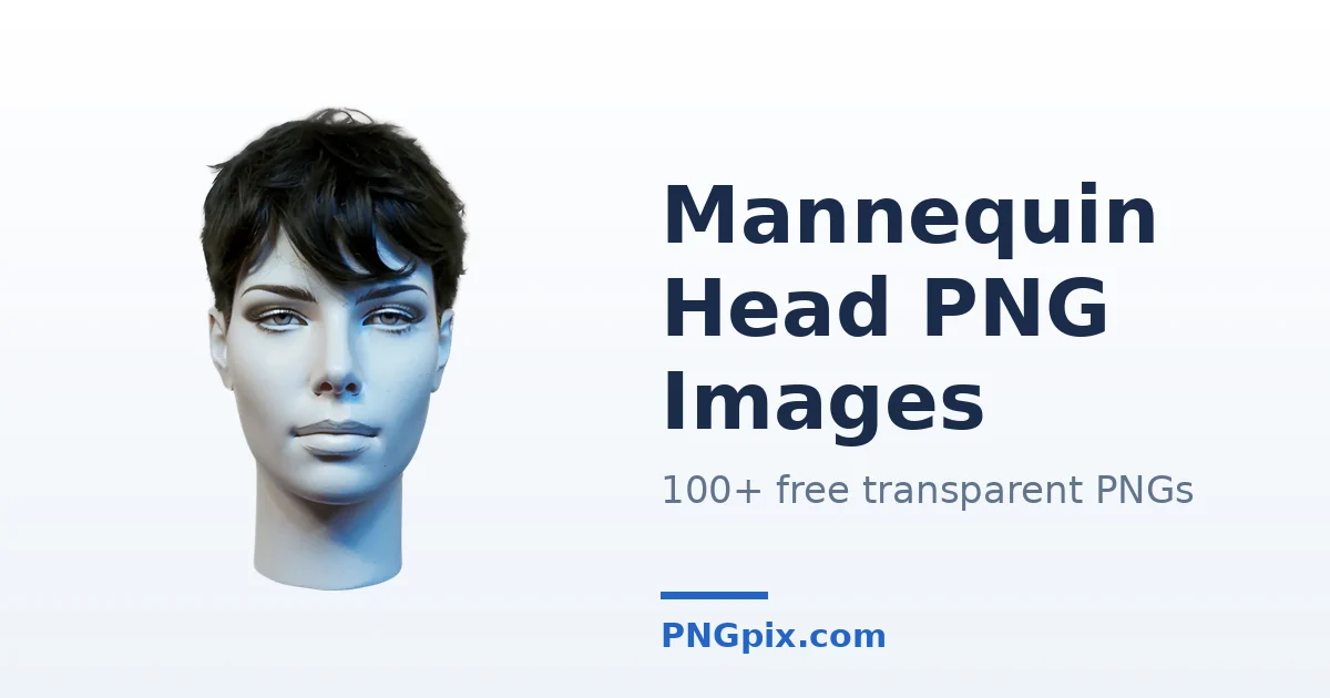 Mannequin Head PNG images