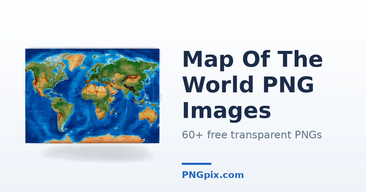 Map Of The World PNG images