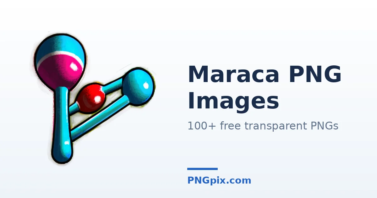 Maraca PNG images