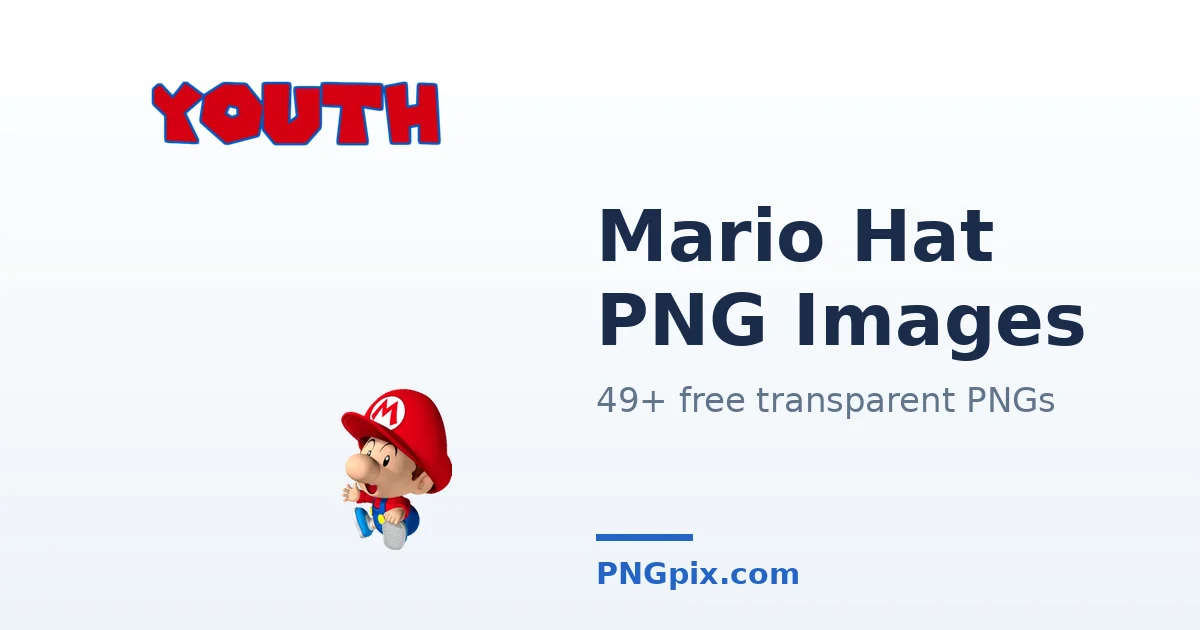 Mario Hat PNG images