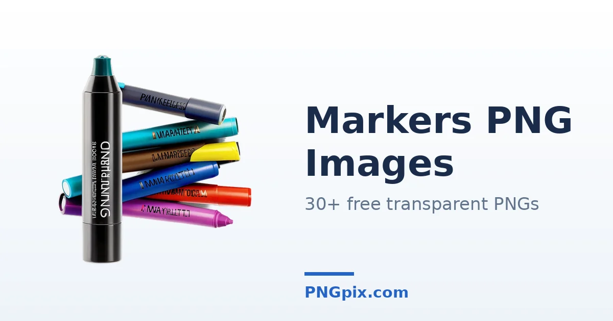 Markers PNG images