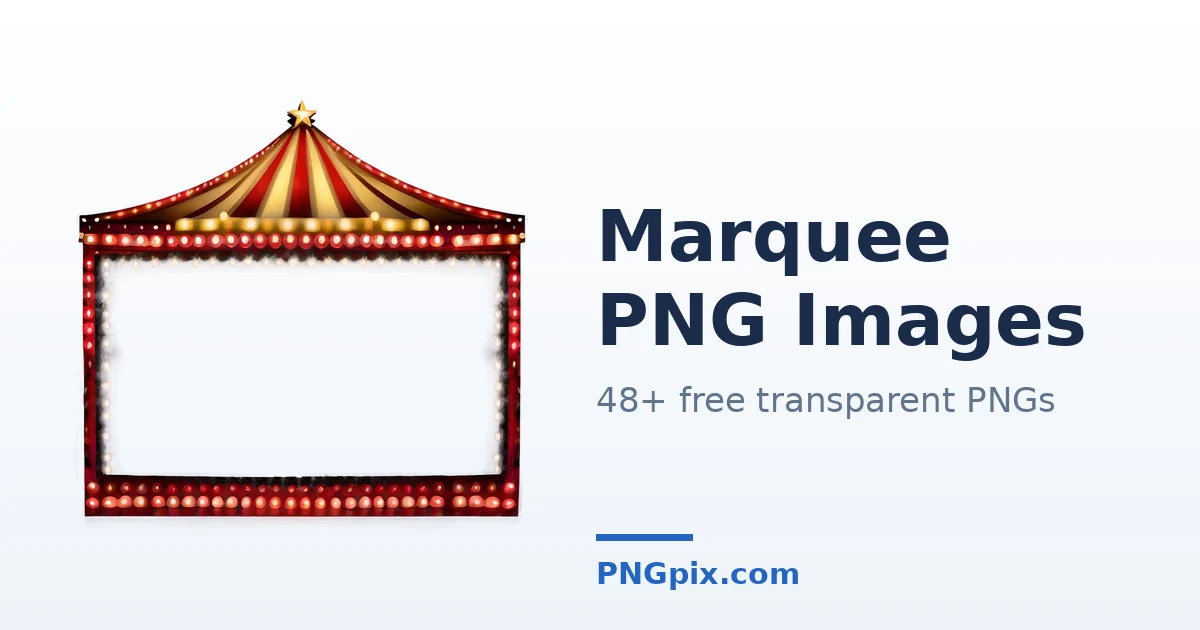 Marquee PNG images