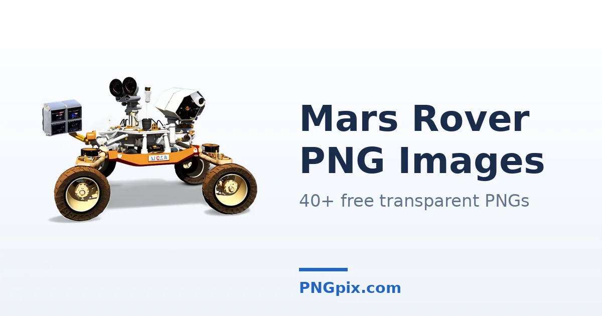 Mars Rover PNG images