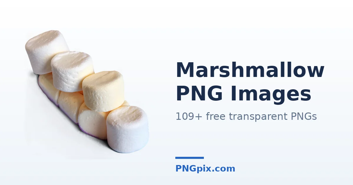 Marshmallow PNG images