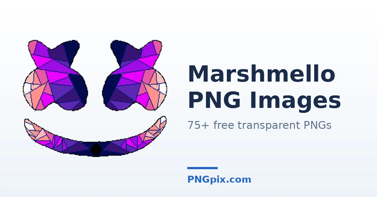 Marshmello PNG images