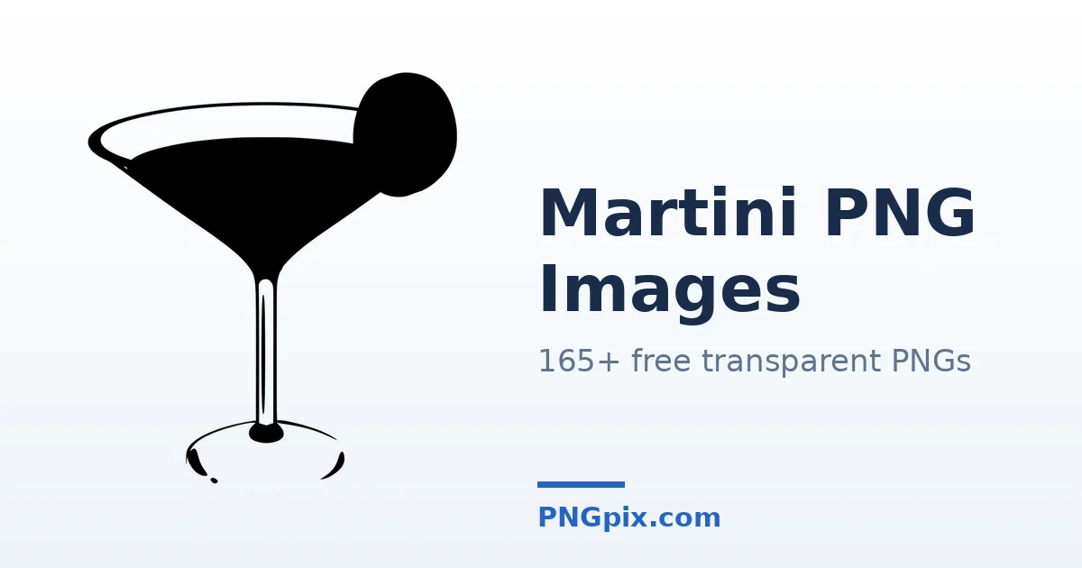 Martini PNG images