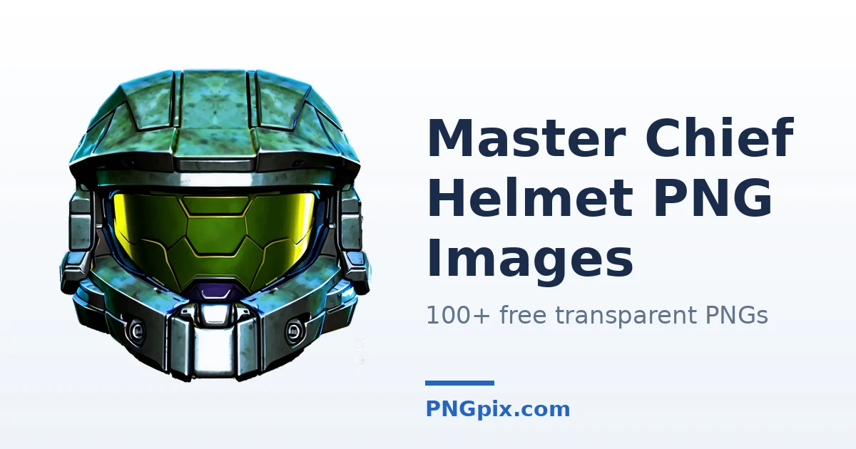 Master Chief Helmet PNG images