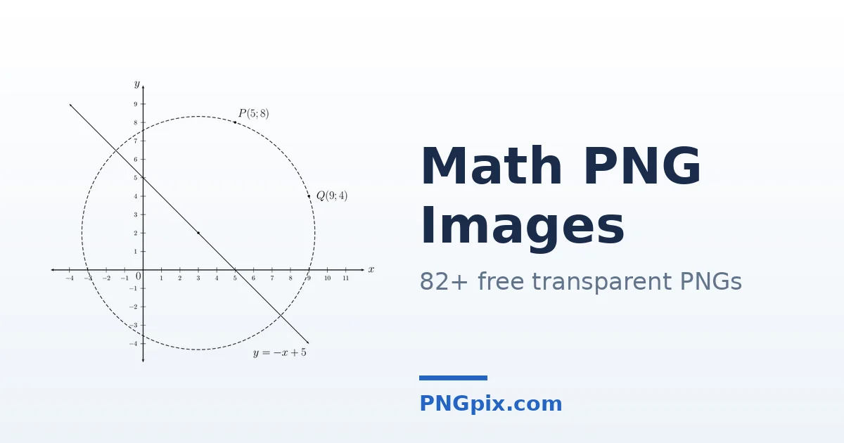Math PNG images