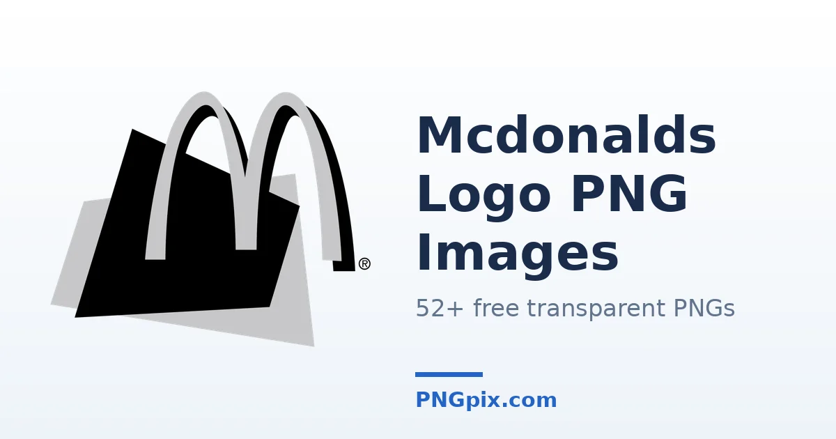 Mcdonalds Logo PNG images