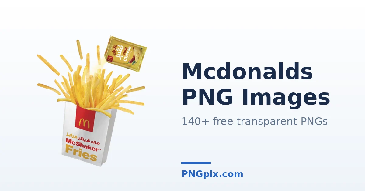 Mcdonalds PNG images