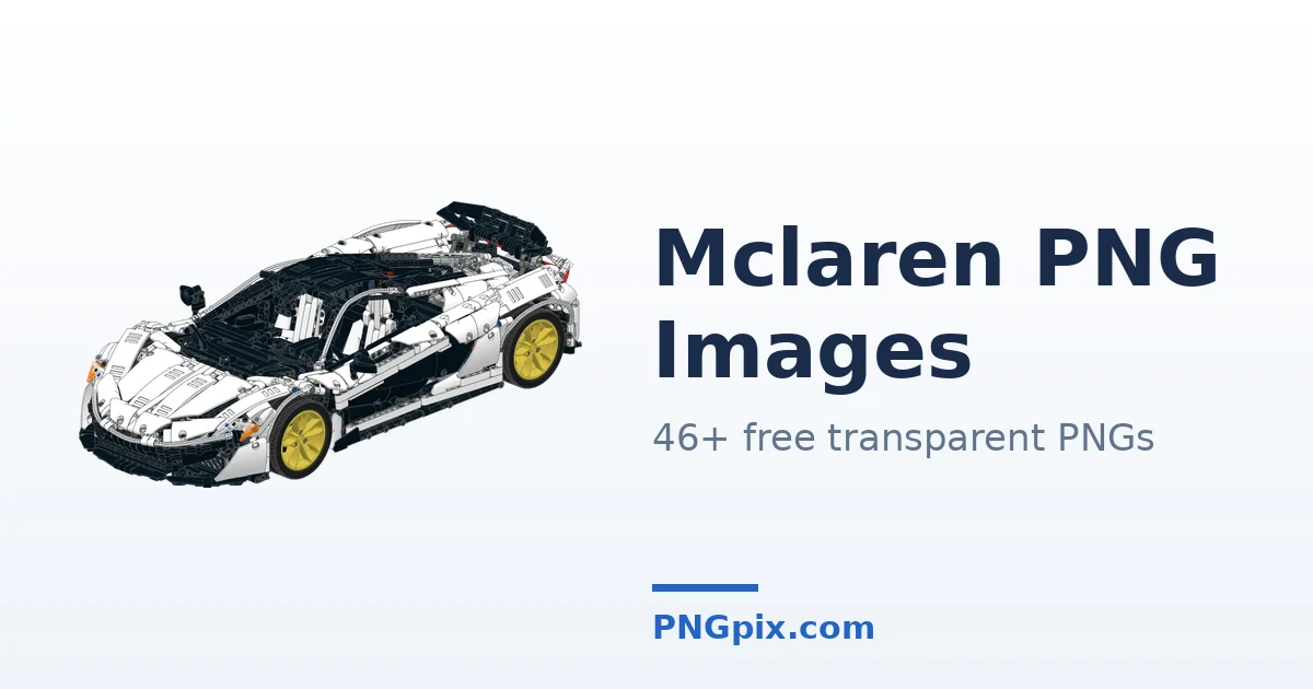 Mclaren PNG images