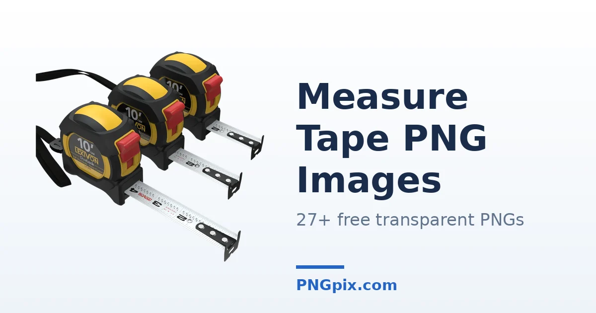 Measure Tape PNG images