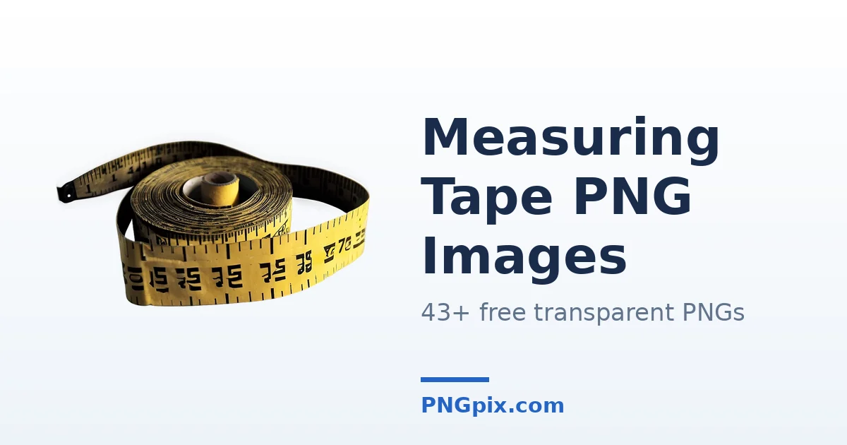 Measuring Tape PNG images