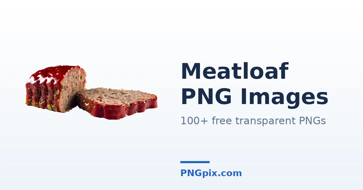 Meatloaf PNG images