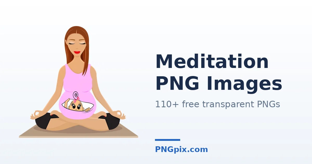 Meditation PNG images