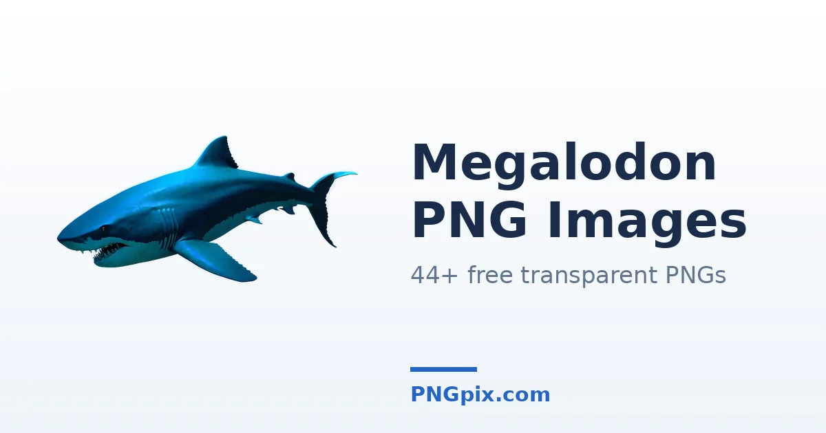 Megalodon PNG images