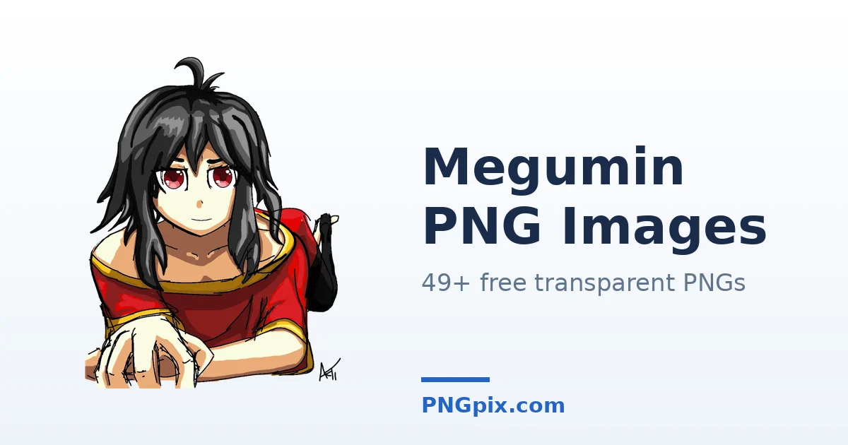 Megumin PNG images