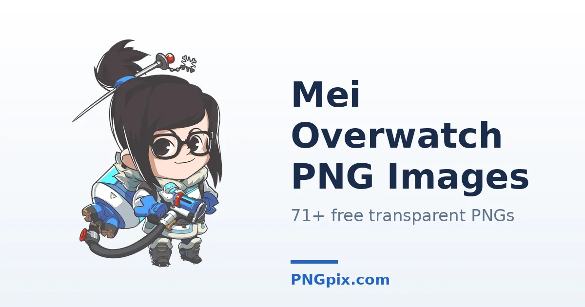 Mei Overwatch PNG images