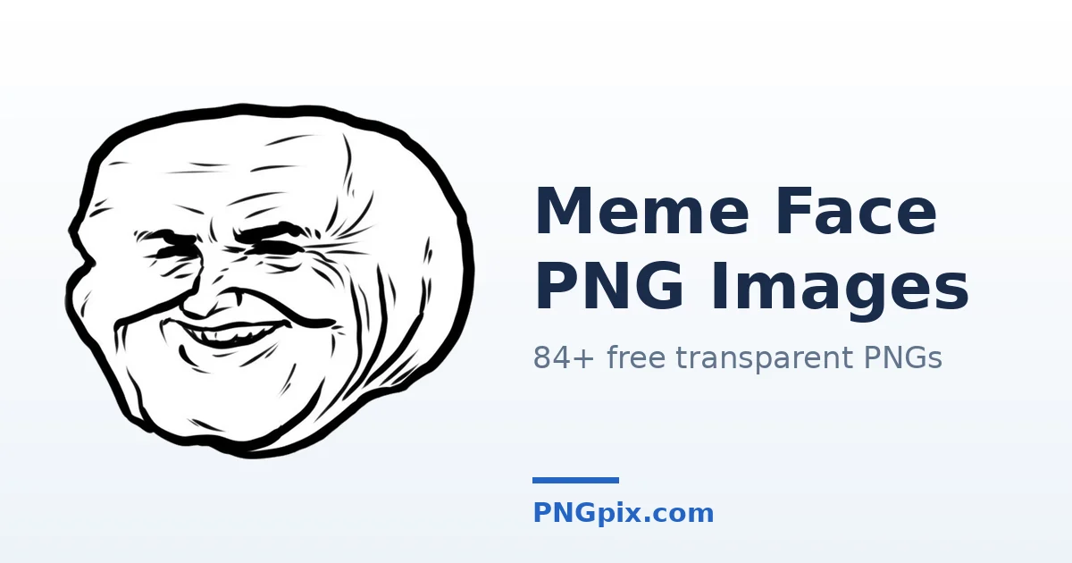 Meme Face PNG images