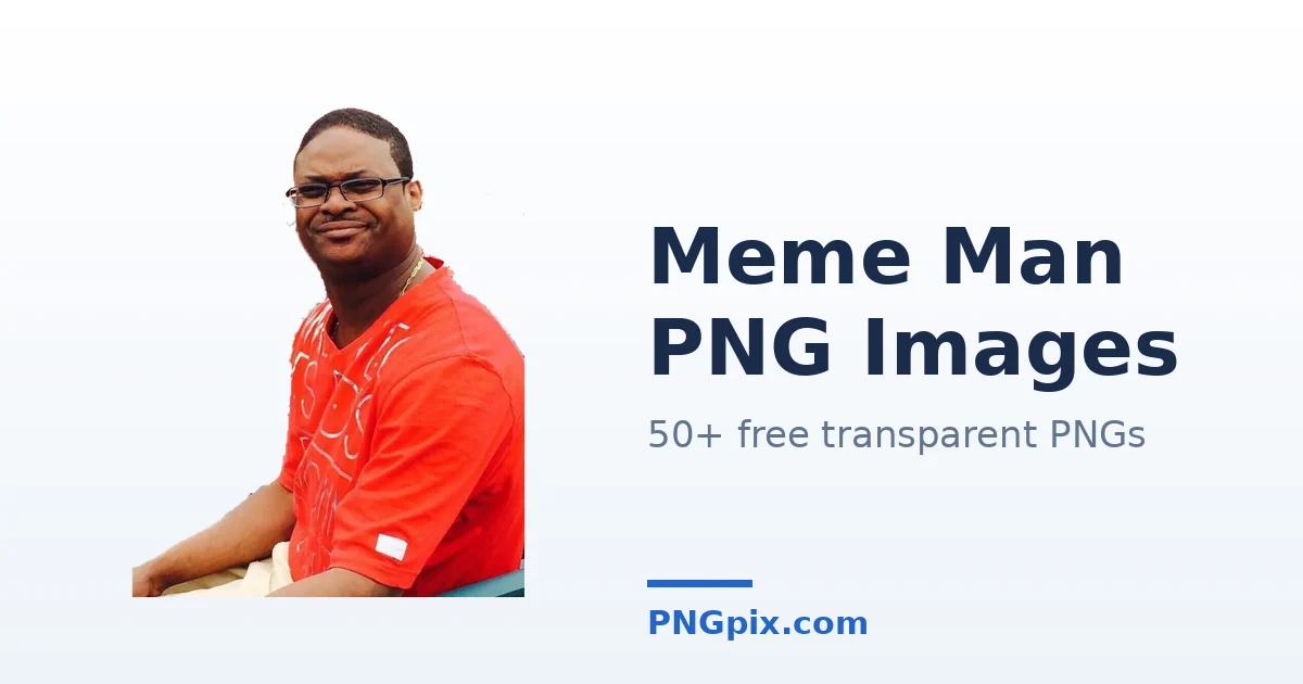 Meme Man PNG images