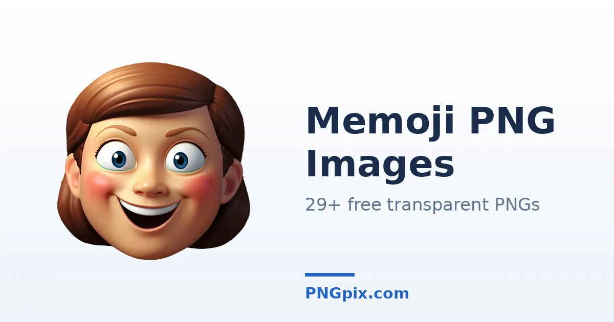 Memoji PNG images
