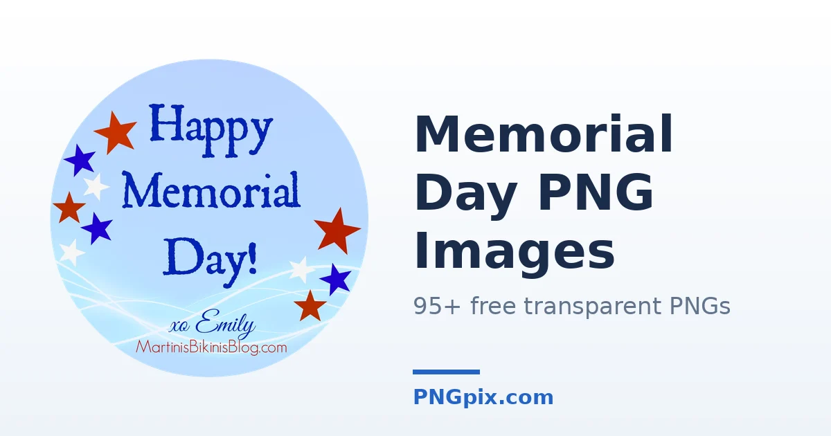Memorial Day PNG images