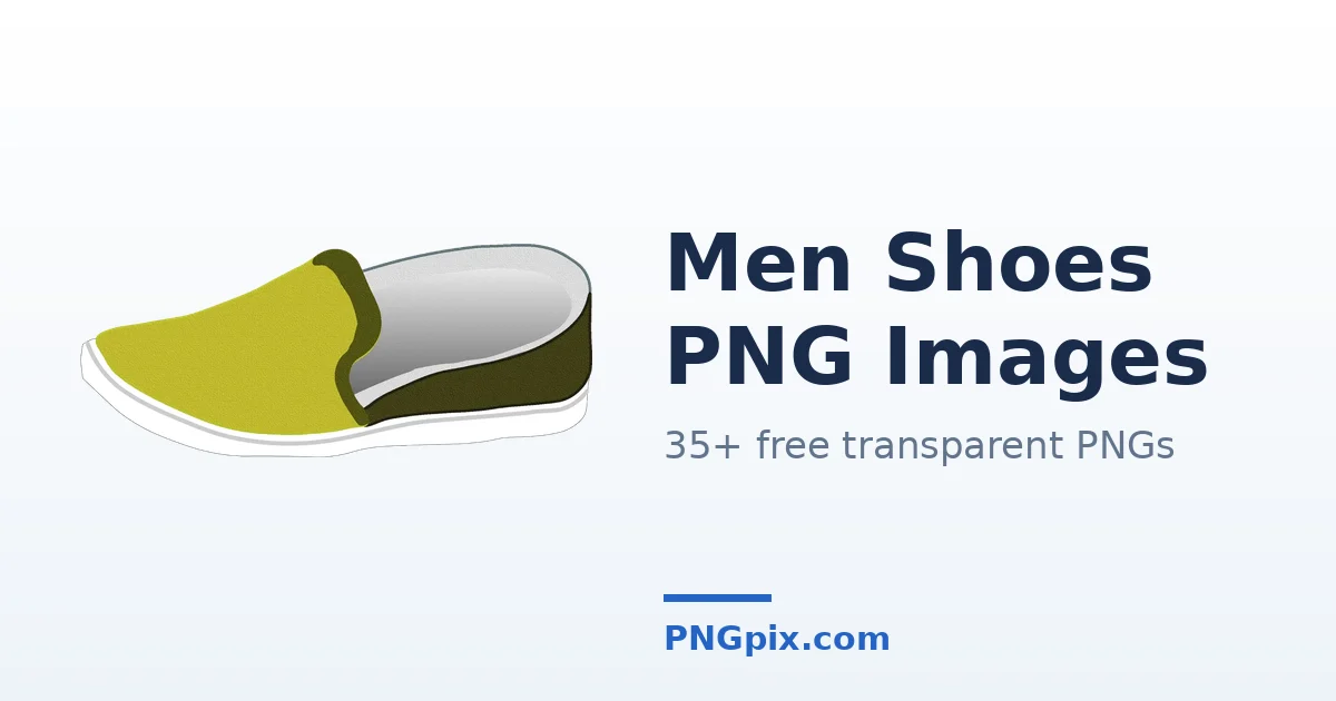 Men Shoes PNG images