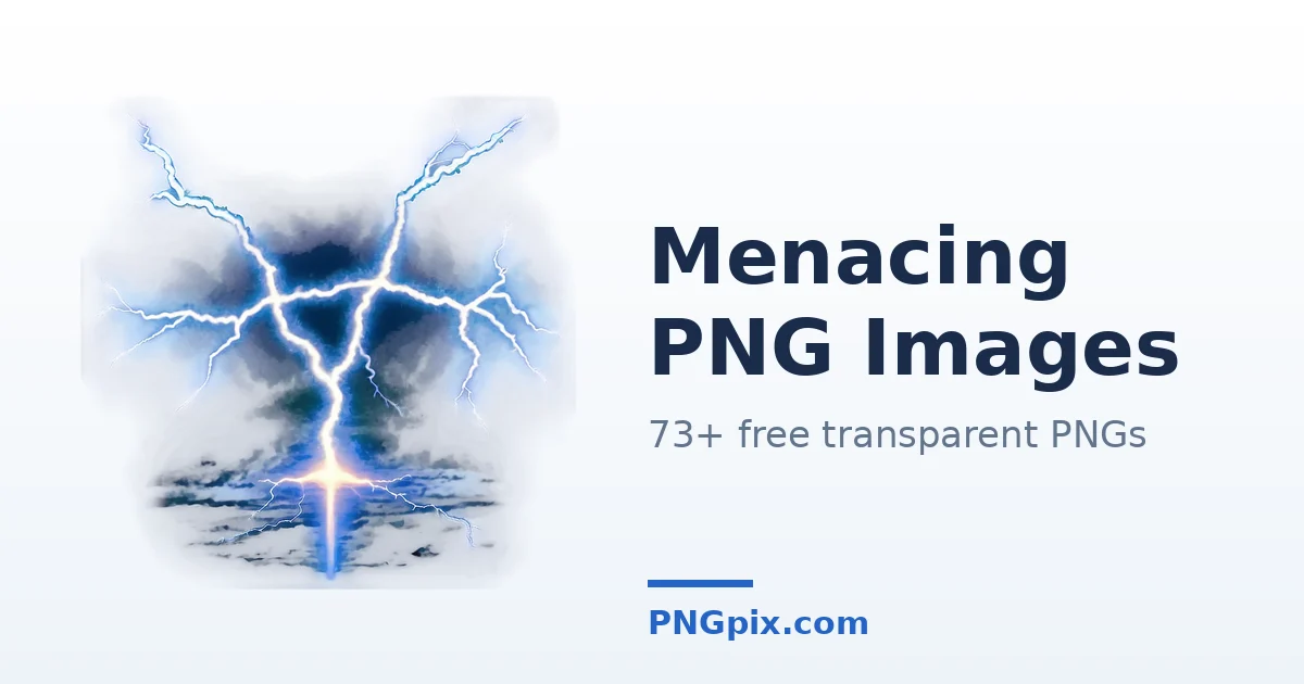 Menacing PNG images