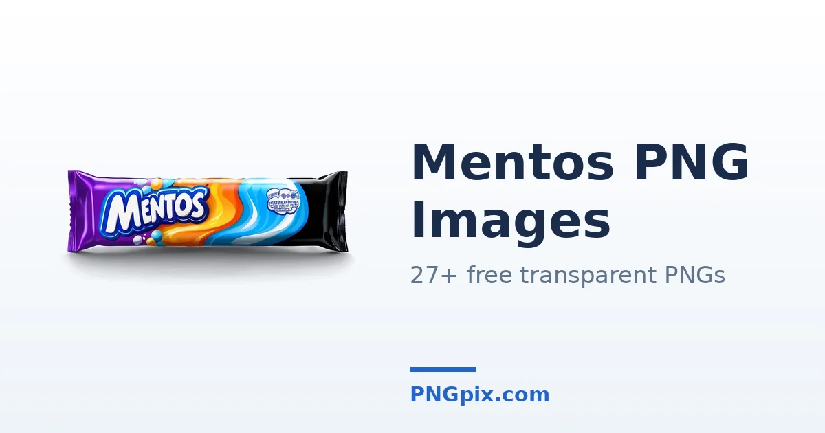 Mentos PNG images
