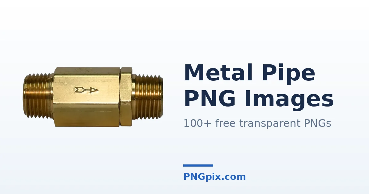 Metal Pipe PNG images