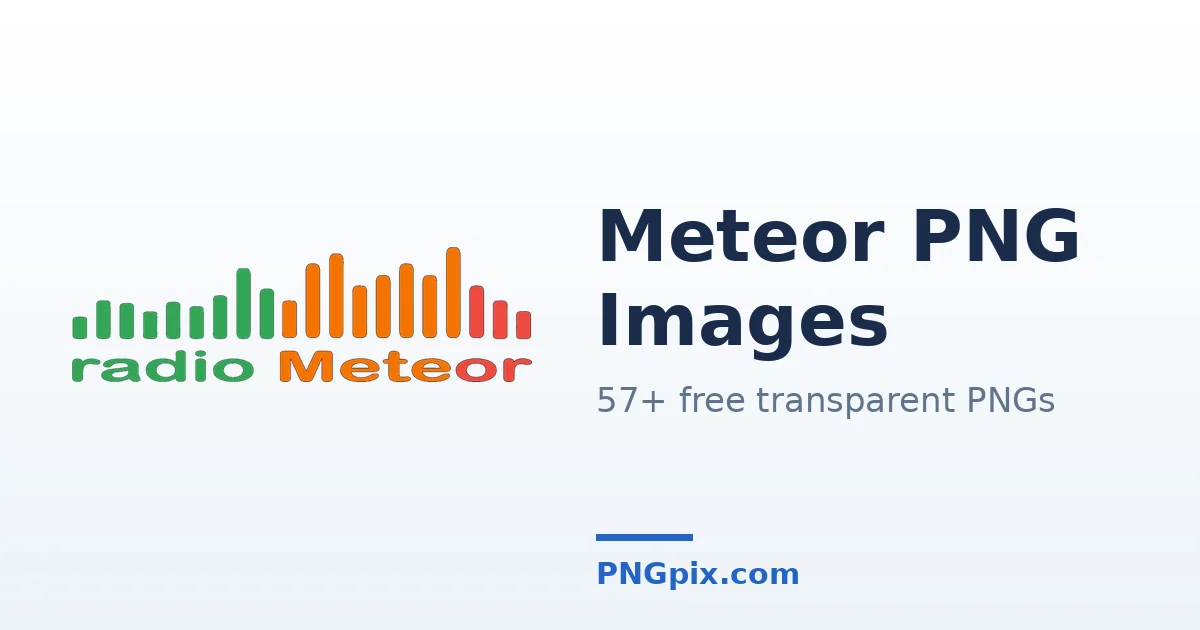 Meteor PNG images