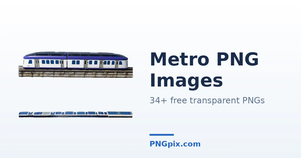 Metro PNG images