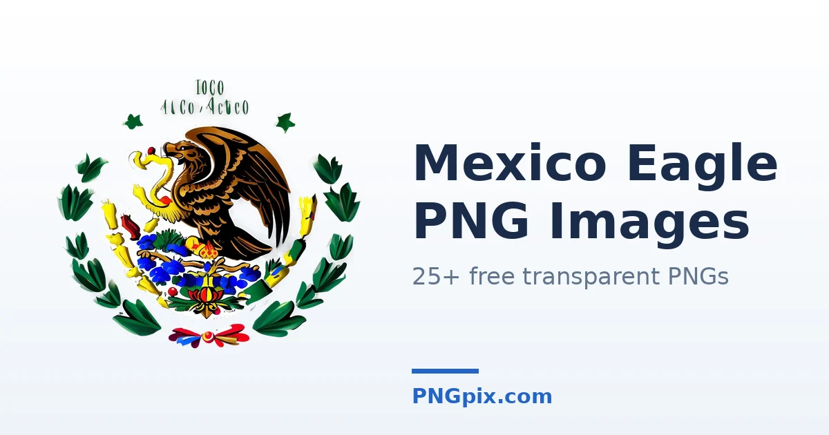 Mexico Eagle PNG images