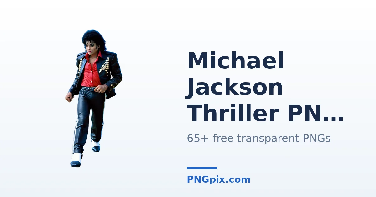 Michael Jackson Thriller PNG images