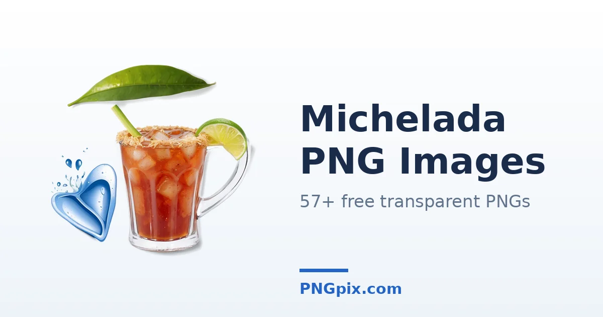 Michelada PNG images
