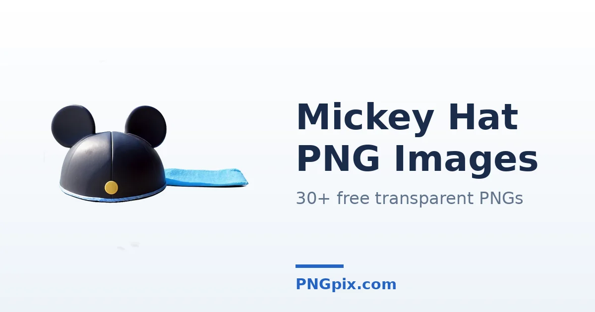 Mickey Hat PNG images