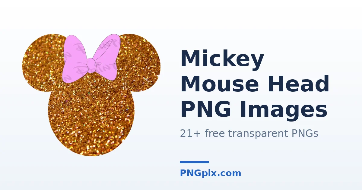 Mickey Mouse Head PNG images