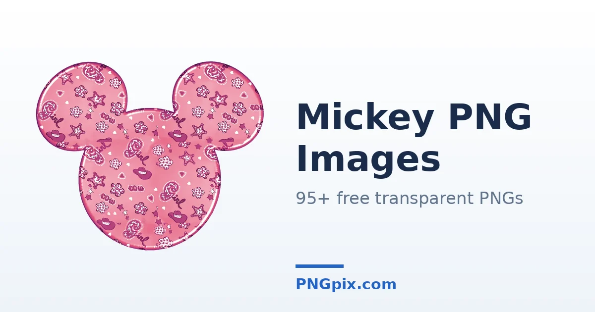 Mickey PNG images