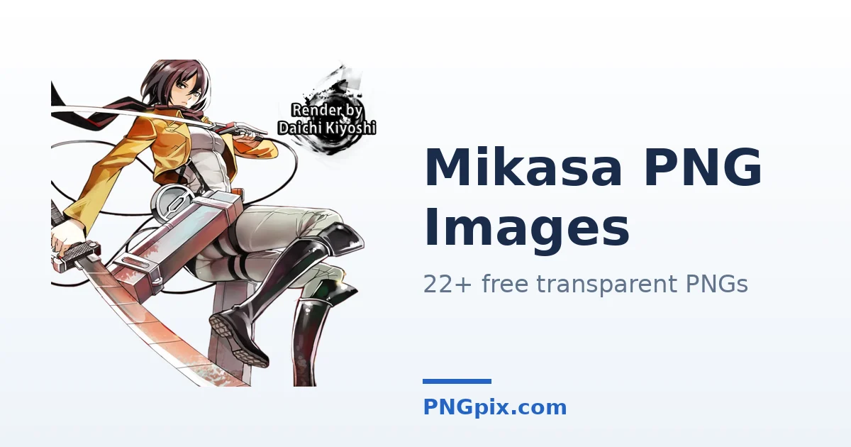Mikasa PNG images
