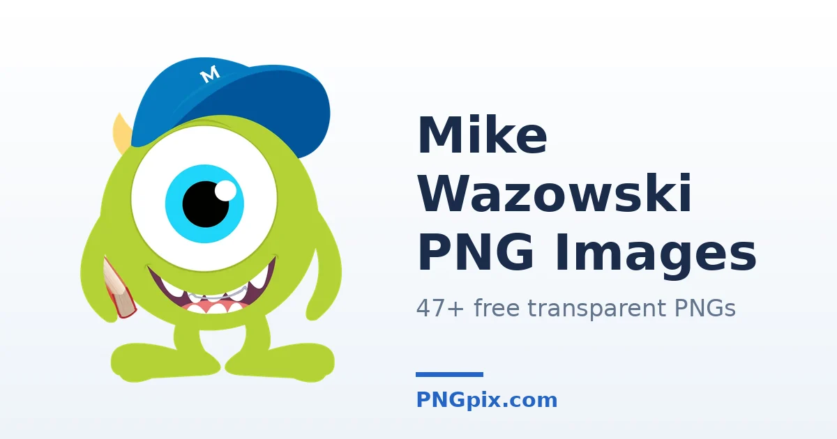 Mike Wazowski PNG images