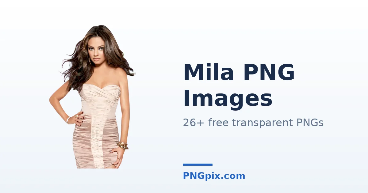 Mila PNG images