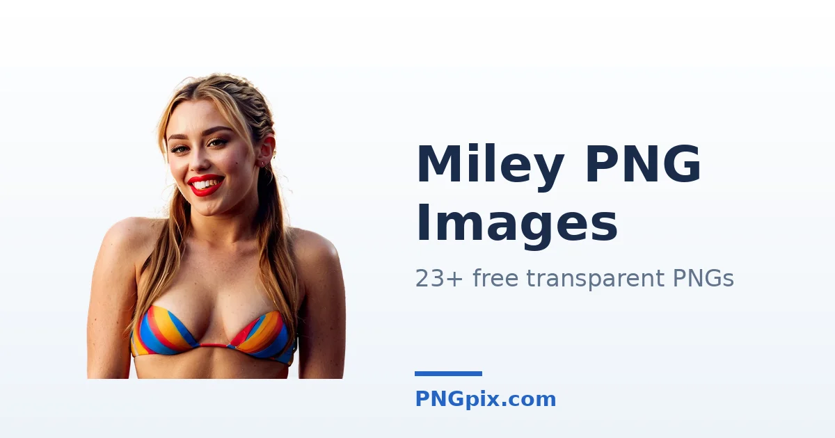 Miley PNG images