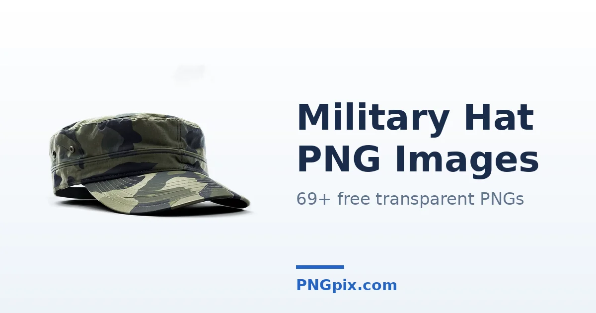 Military Hat PNG images