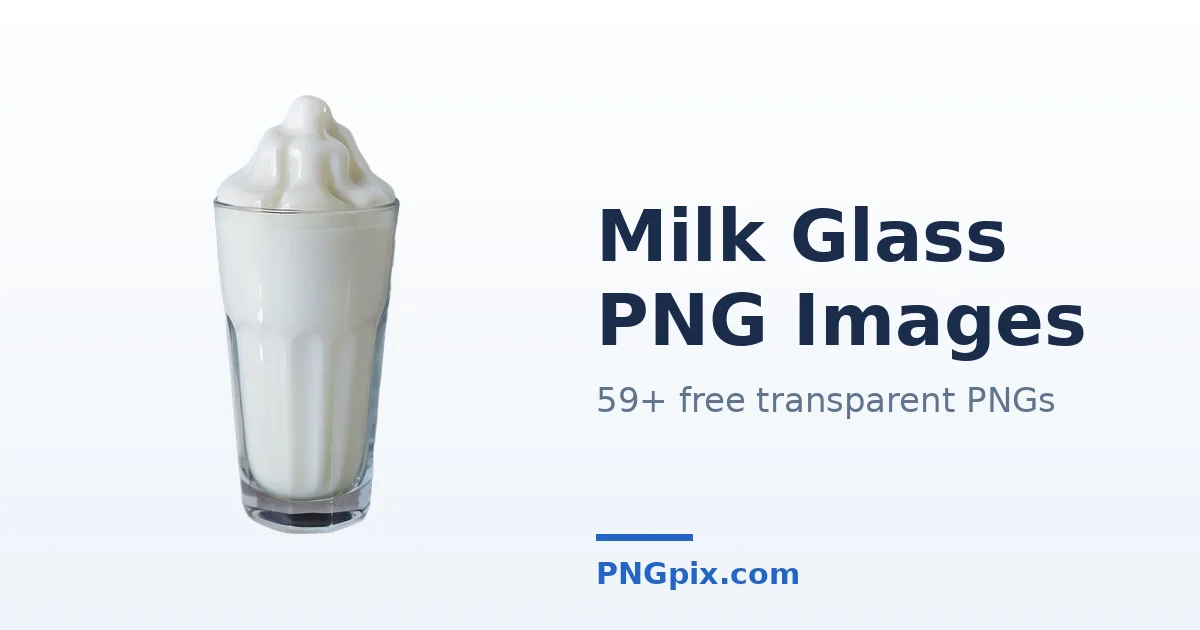 Milk Glass PNG images