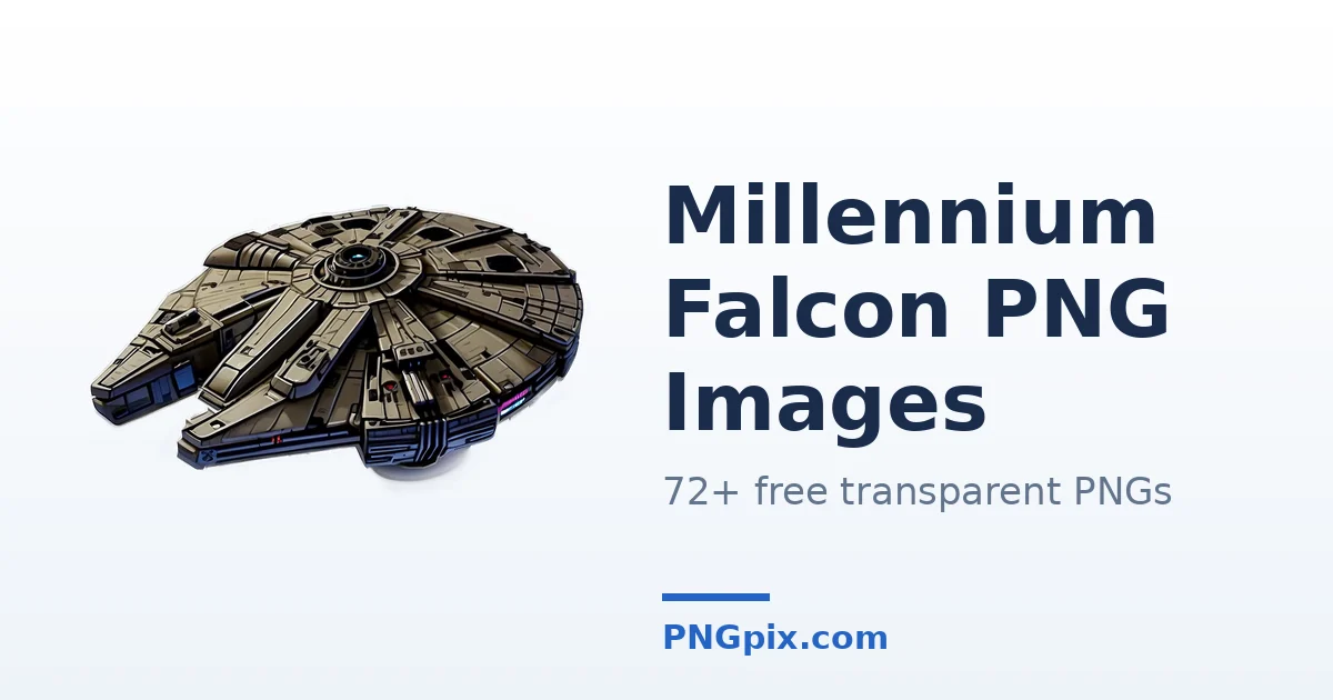 Millennium Falcon PNG images
