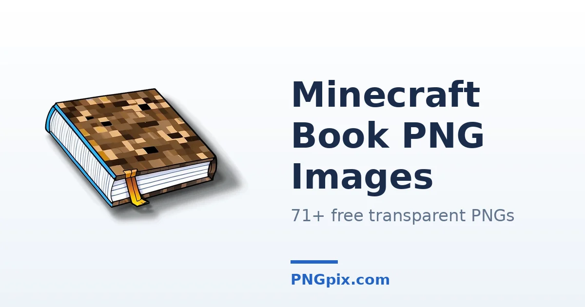 Minecraft Book PNG images