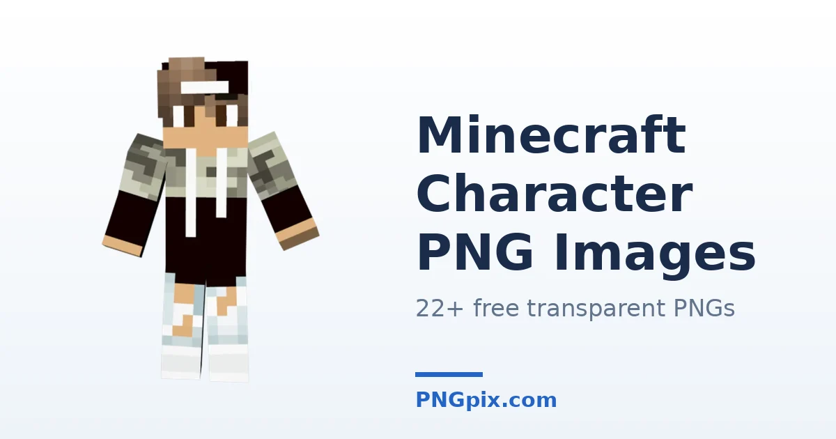 Minecraft Character PNG images