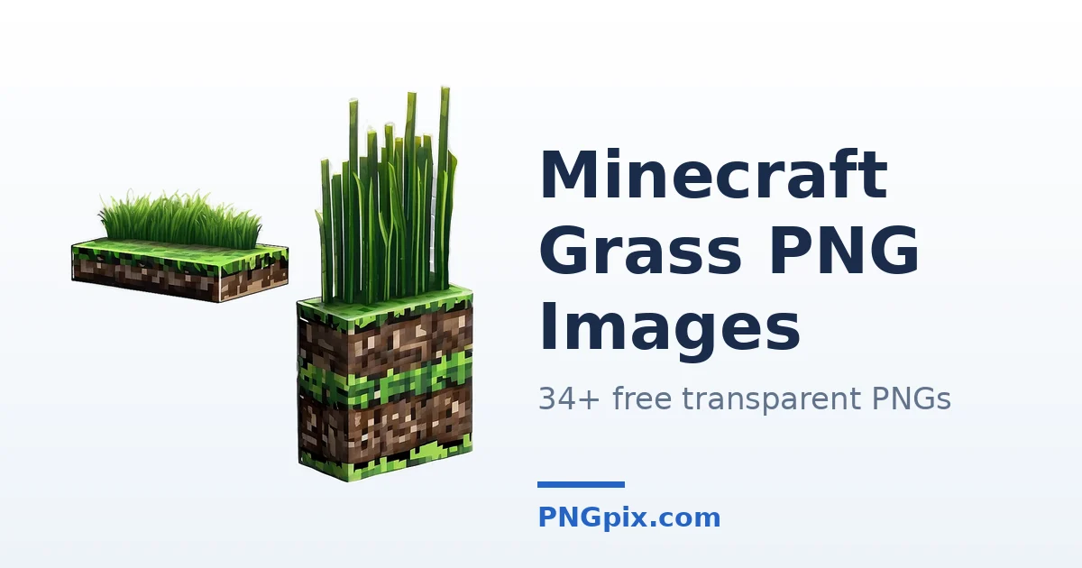 Minecraft Grass PNG images